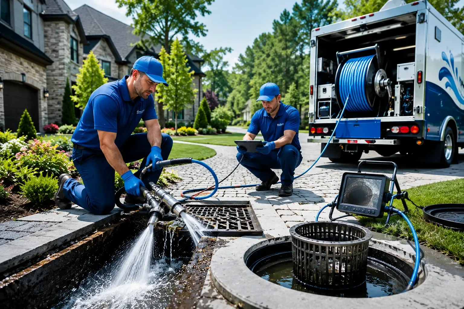 Local outdoor drain cleaning professionals in Pioneer, OH